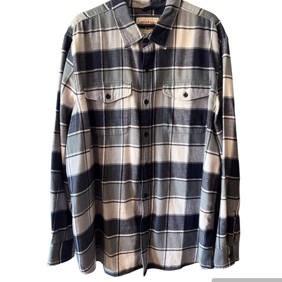 American Eagle Men’s Flannel - Picture 1 of 4